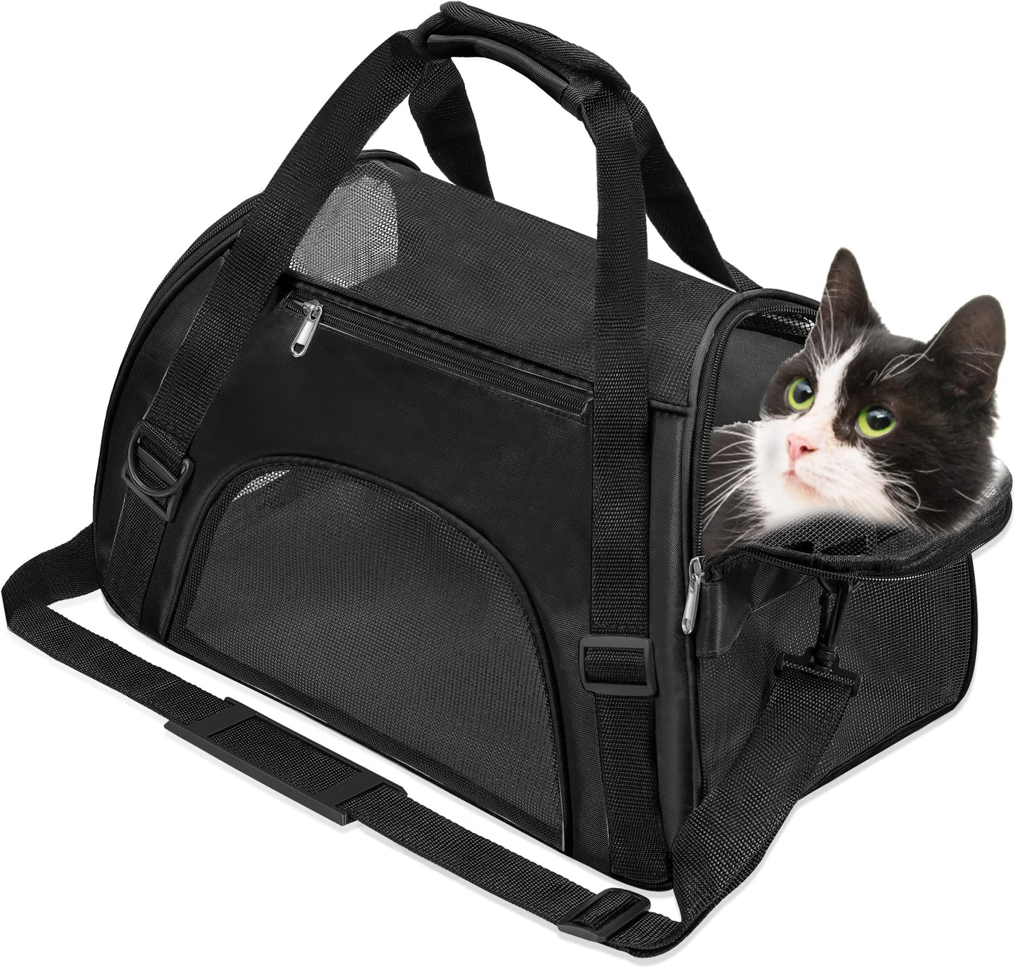 Soft-Sided Foldable Cat/Dog/Pet/Puppy Carrier Bag, - Best Seller