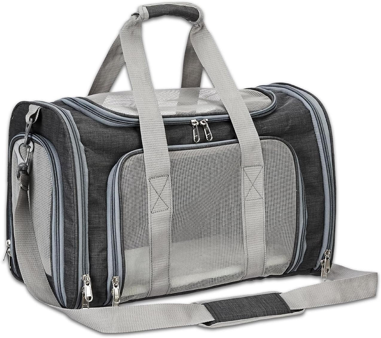 - Soft-Sided Mesh Pet Carrier | Travel Pet Carrier - Latest Style