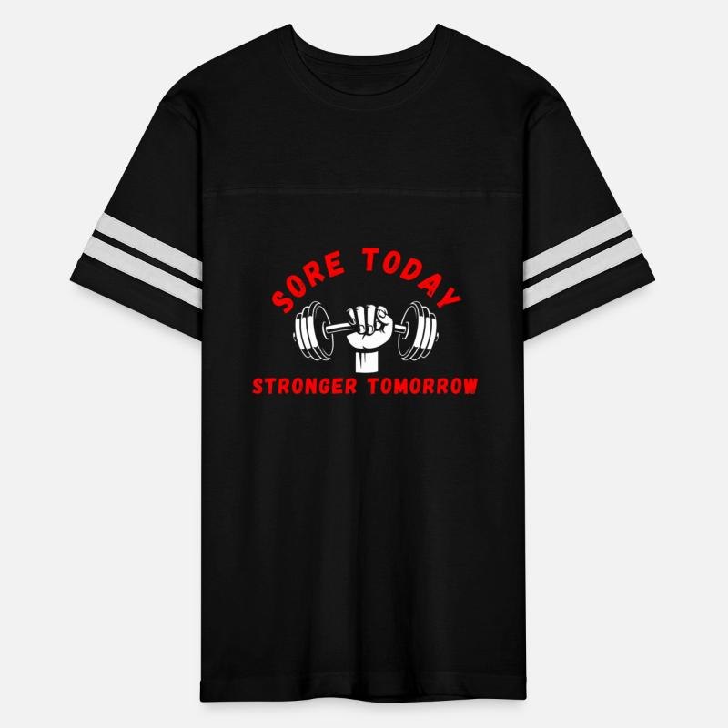 Sore Today, Stronger Tomorrow motivational design