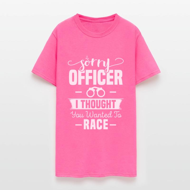 Sorry officer I thought you wanted to race