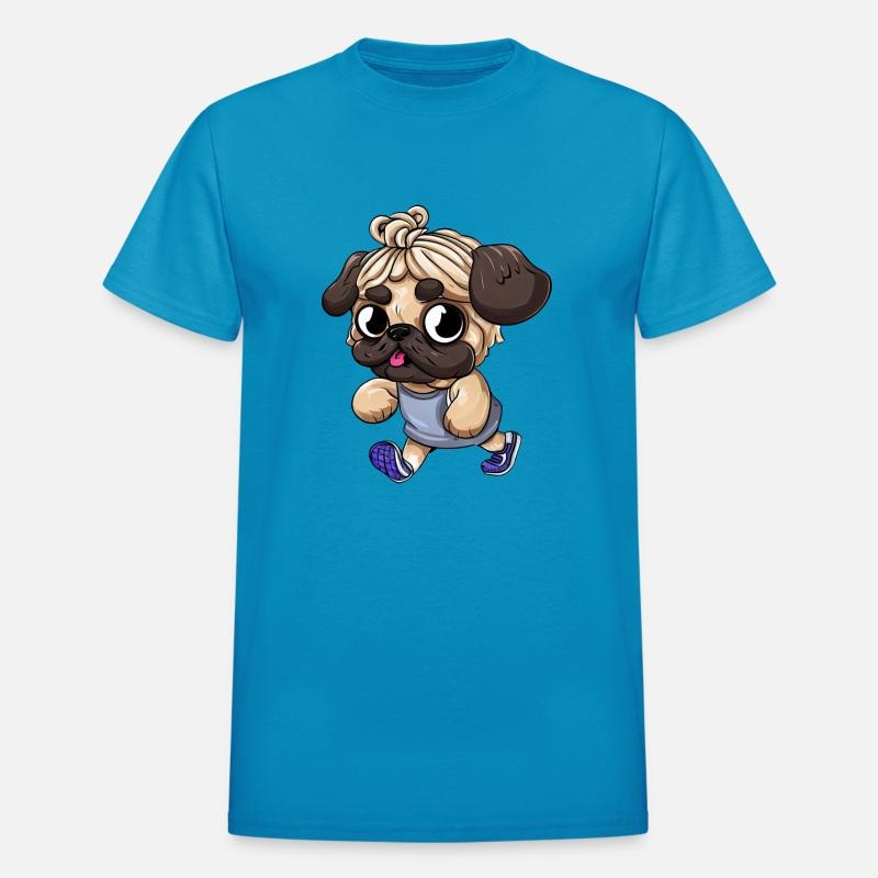 Sporty Pug: Fit and Active on the Move