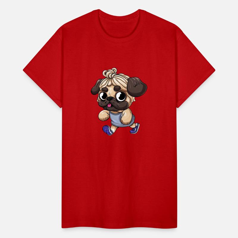 Sporty Pug: Fit and Active on the Move