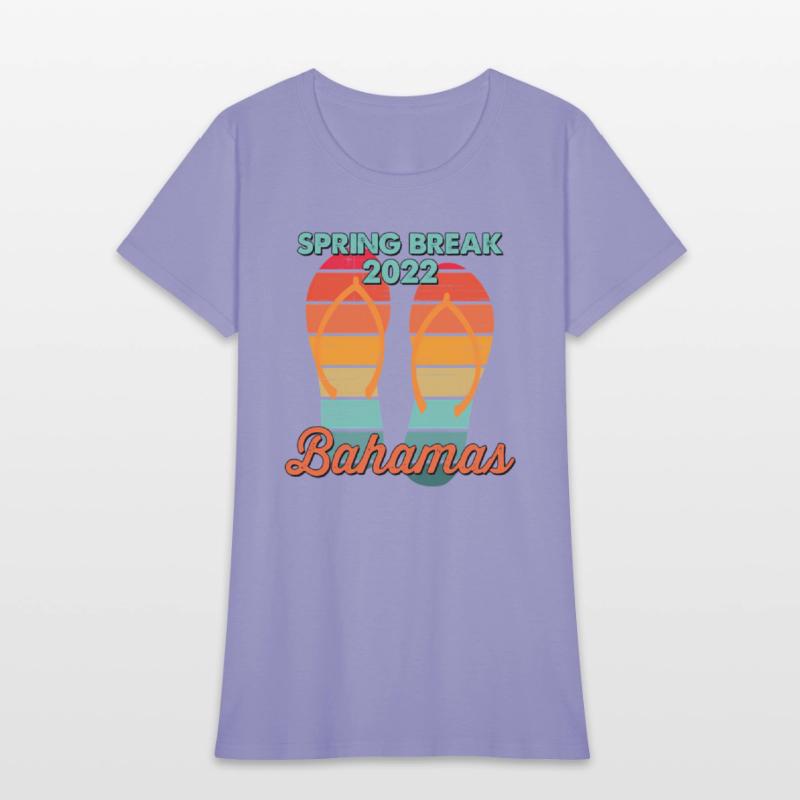 Spring Break Bahamas Beach 2022 Flip Flops