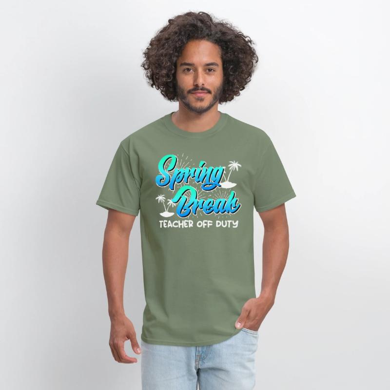 Spring Break teacher off duty vacation teacher