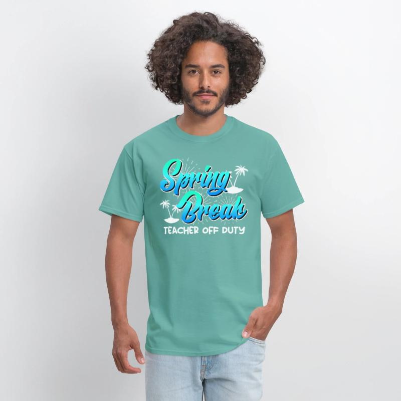 Spring Break teacher off duty vacation teacher