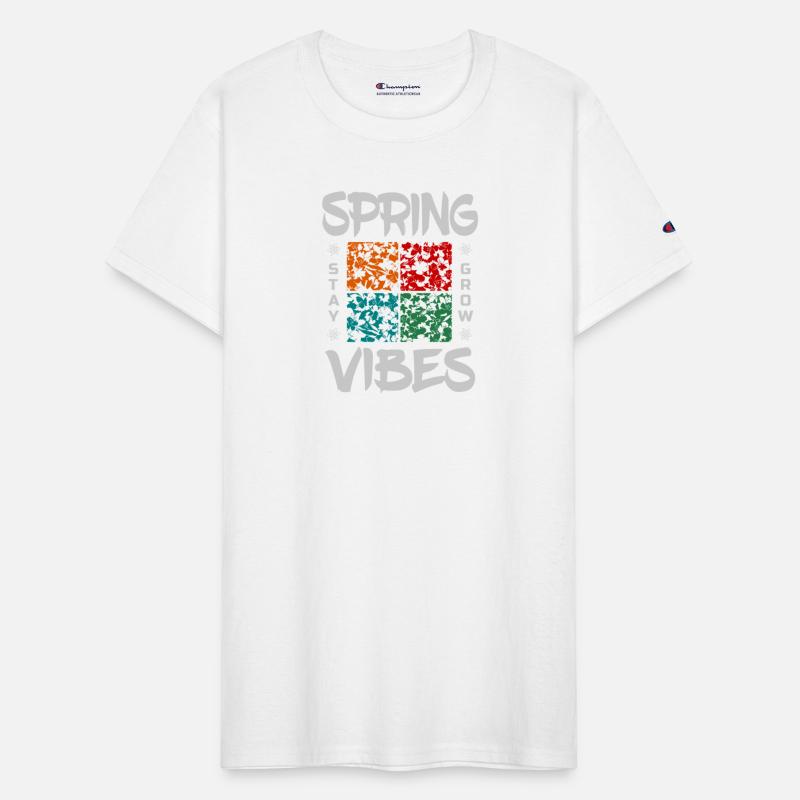 Spring vibes stay grow inspiration quote