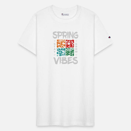 Spring vibes stay grow inspiration quote