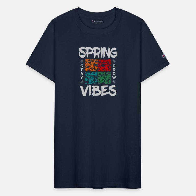 Spring vibes stay grow inspiration quote