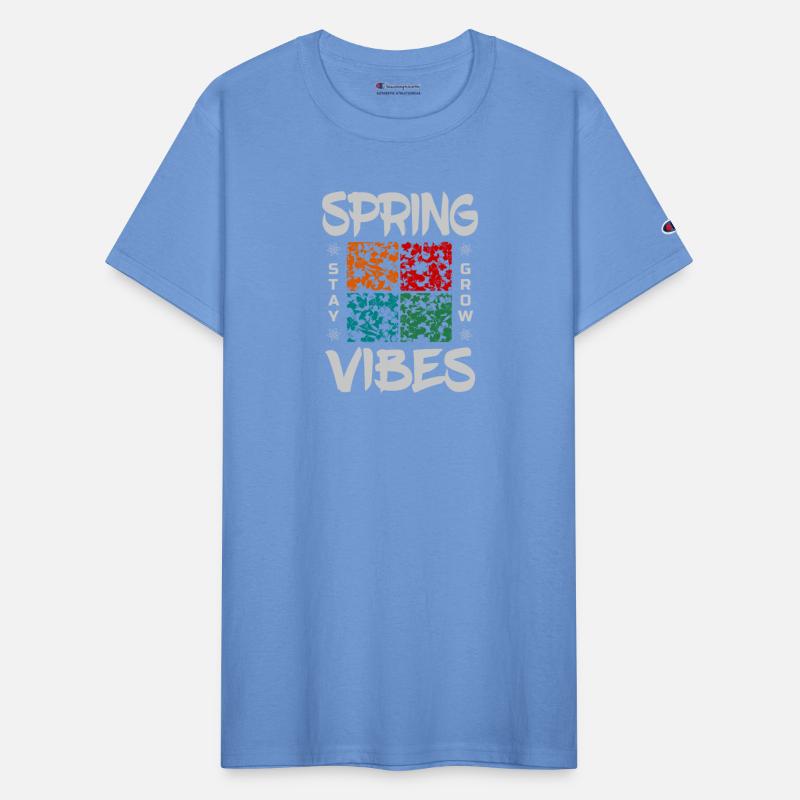 Spring vibes stay grow inspiration quote