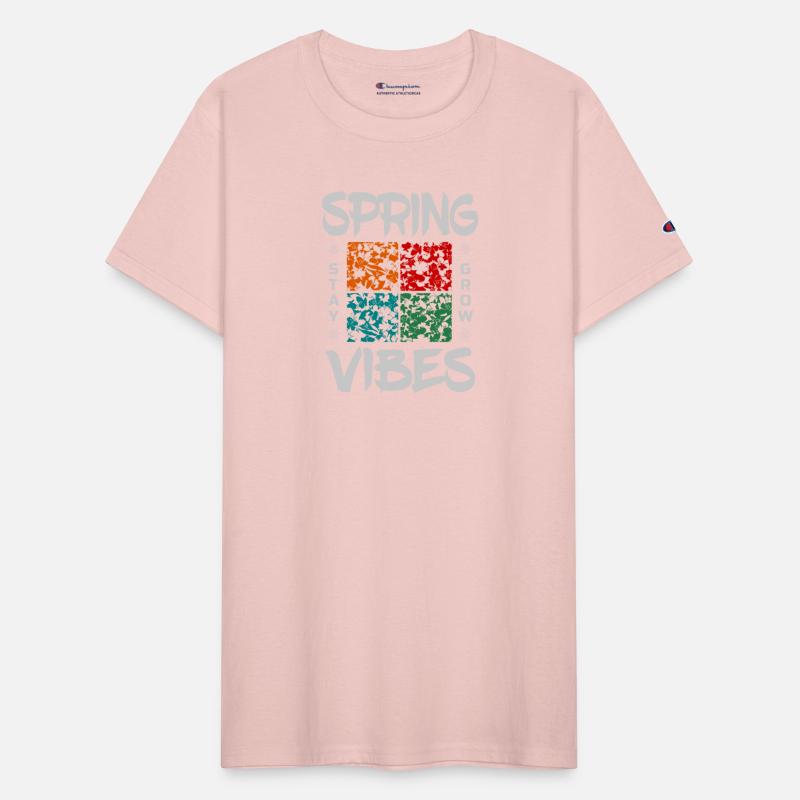 Spring vibes stay grow inspiration quote