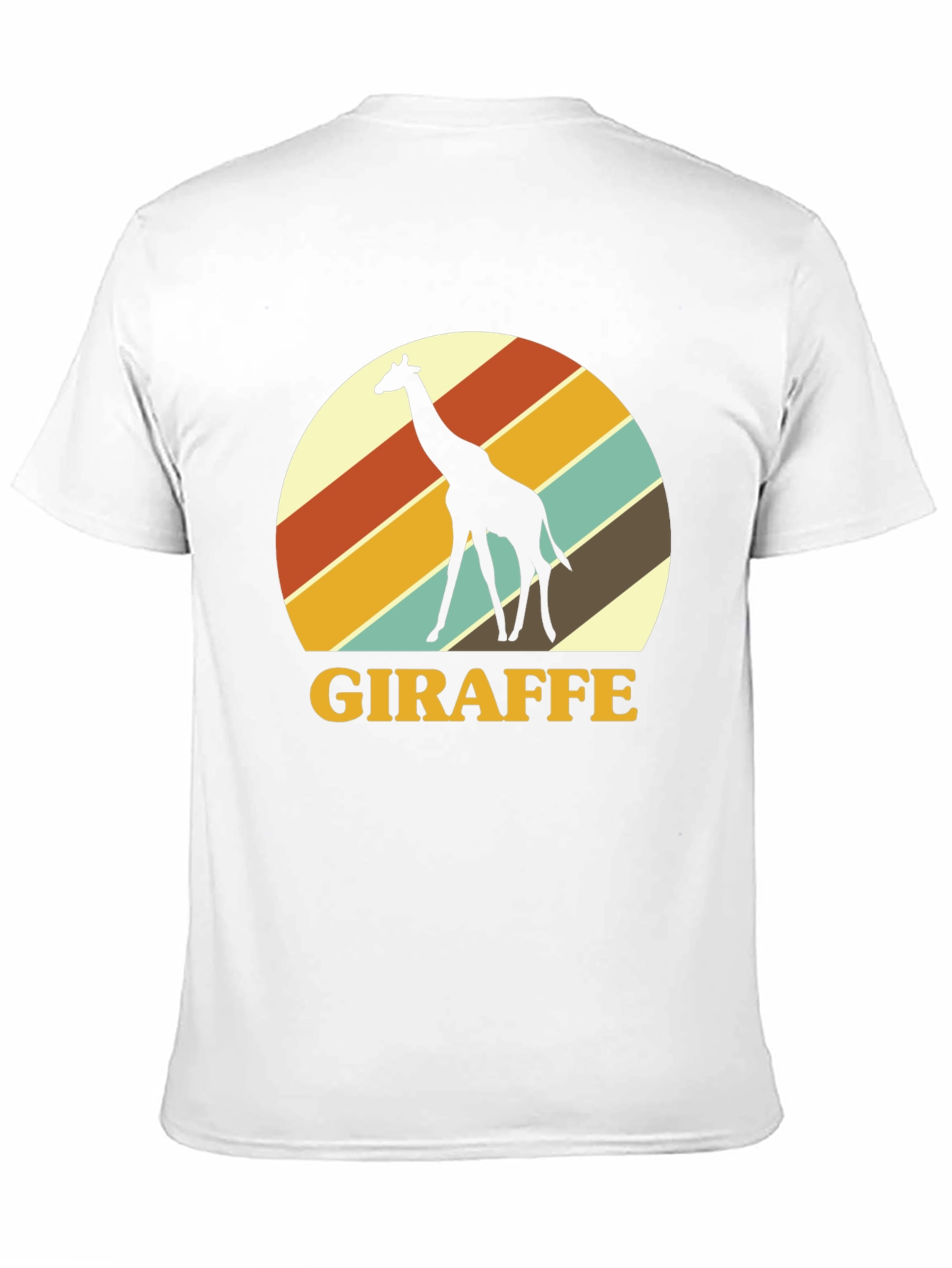Retro Giraffe Graphic Tee