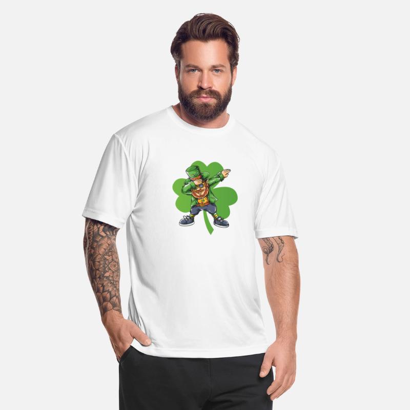 St Patricks Day Dabbing Leprechaun Funny Dab Dance