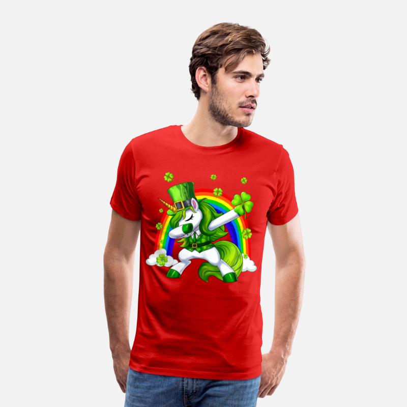St Patricks Day Dabbing Unicorn Lepricorn Irish