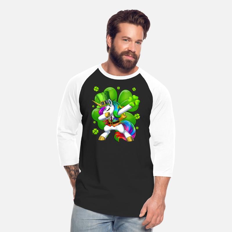 St Patricks Day Dabbing Unicorn Lepricorn Irish