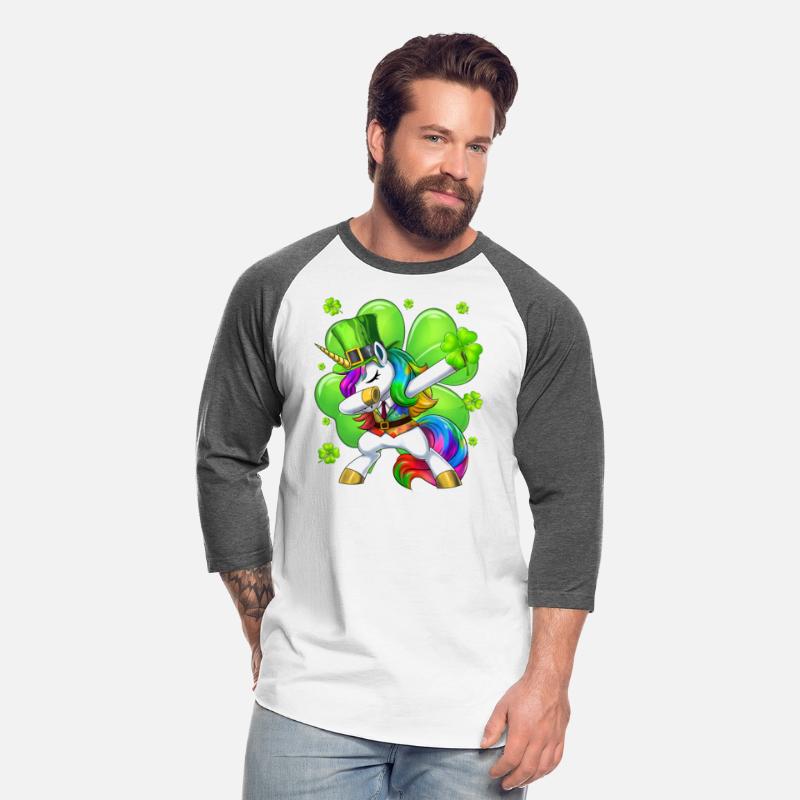 St Patricks Day Dabbing Unicorn Lepricorn Irish