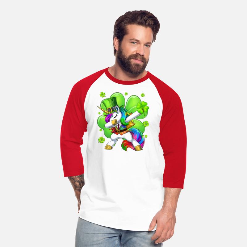 St Patricks Day Dabbing Unicorn Lepricorn Irish