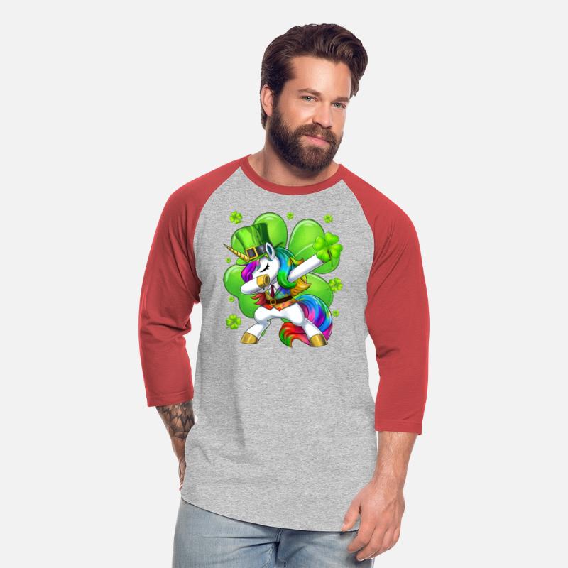 St Patricks Day Dabbing Unicorn Lepricorn Irish