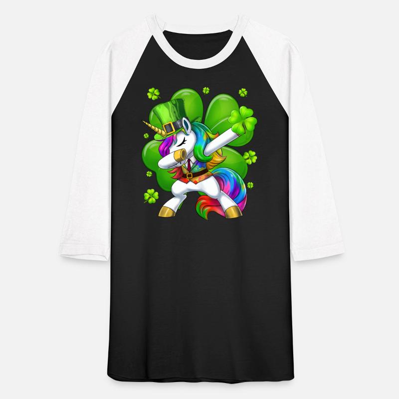 St Patricks Day Dabbing Unicorn Lepricorn Irish
