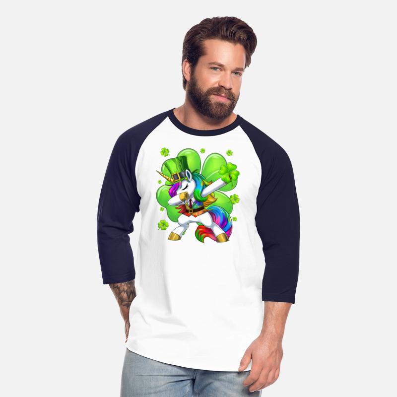 St Patricks Day Dabbing Unicorn Lepricorn Irish
