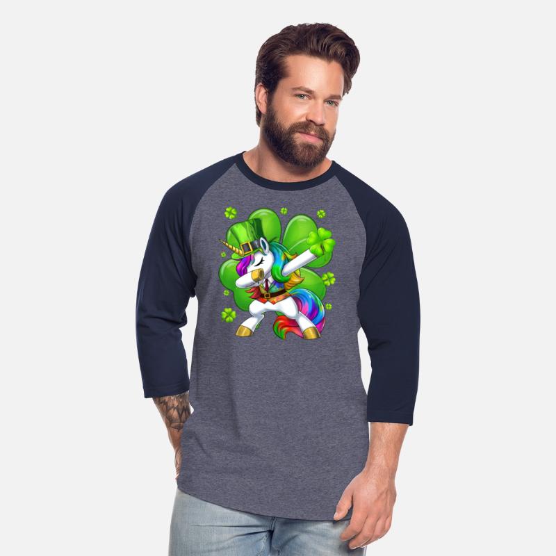 St Patricks Day Dabbing Unicorn Lepricorn Irish