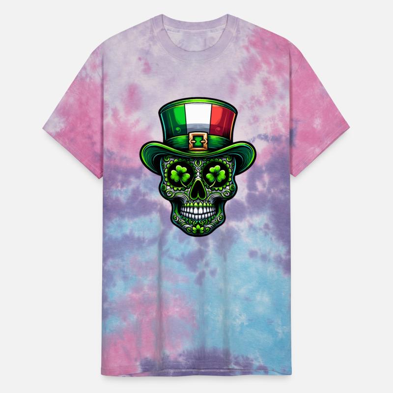 St Patricks Day Irish Sugar Skull Day Of Dead