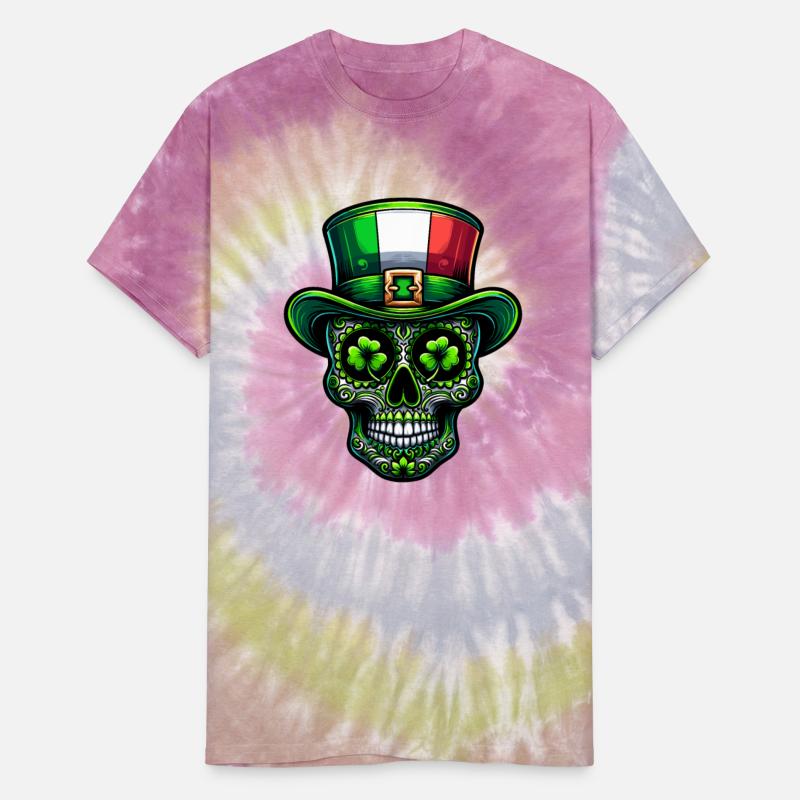 St Patricks Day Irish Sugar Skull Day Of Dead