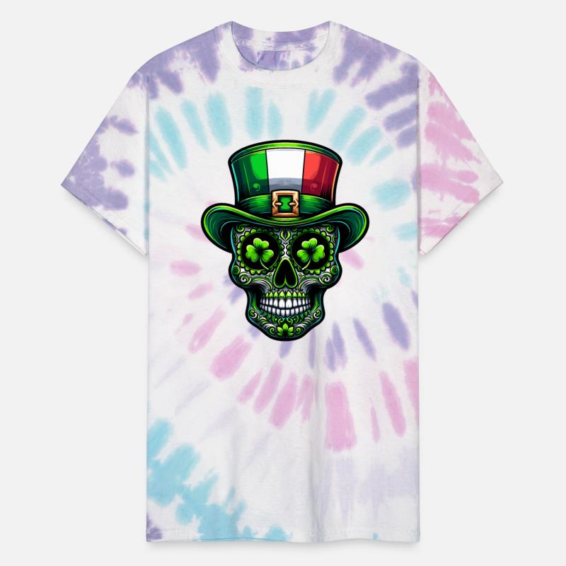 St Patricks Day Irish Sugar Skull Day Of Dead