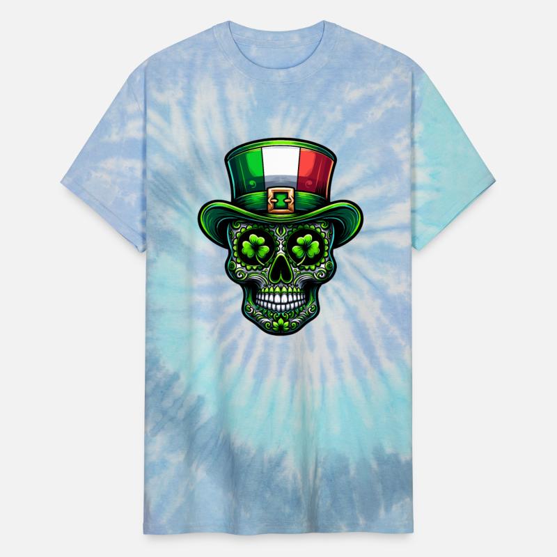 St Patricks Day Irish Sugar Skull Day Of Dead