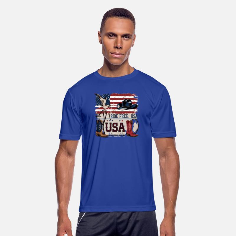 Stars, Stripes & Spurs Western Tee