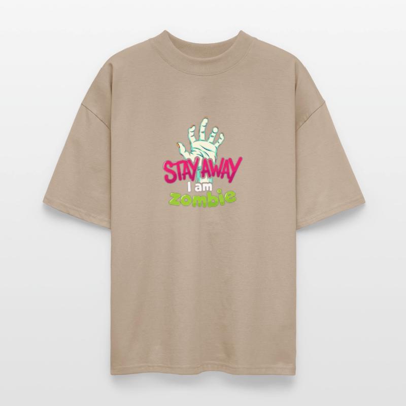Stay Away I Am Zombie Quote Design