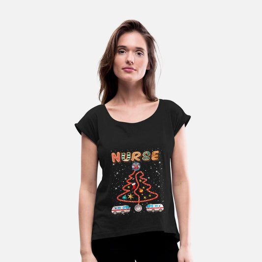 Stethosope Christmas Pine Tree Registered Nurse