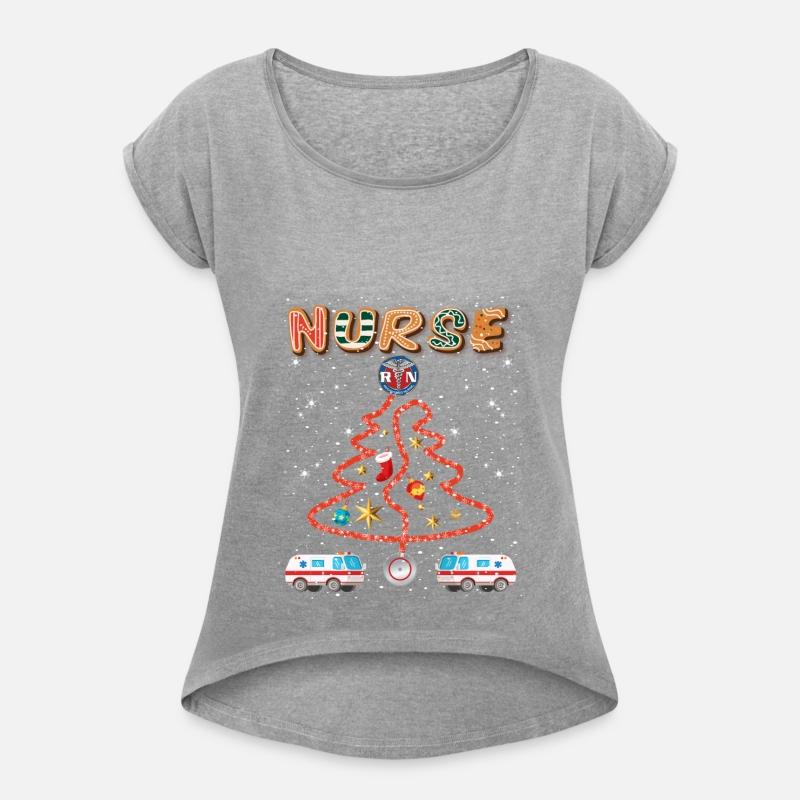 Stethosope Christmas Pine Tree Registered Nurse