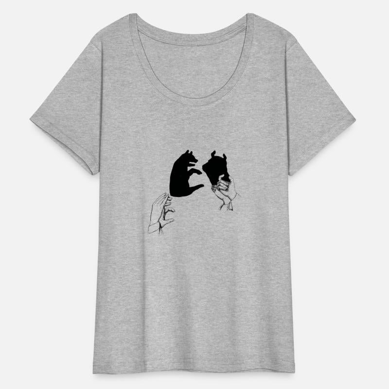 Stock Market Bull Bear Hand Shadow Puppet Investin