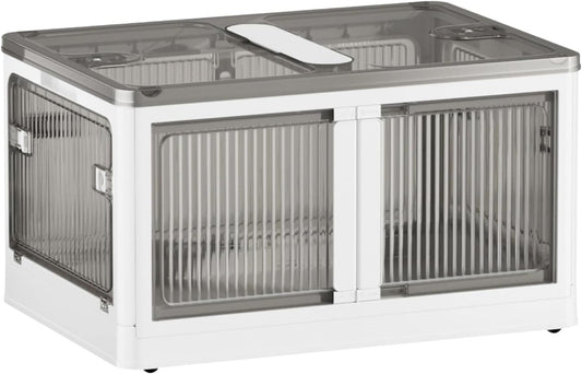 【Storage Box Foldable】ABOUTHOME Stackable, Accessi - Top Rated