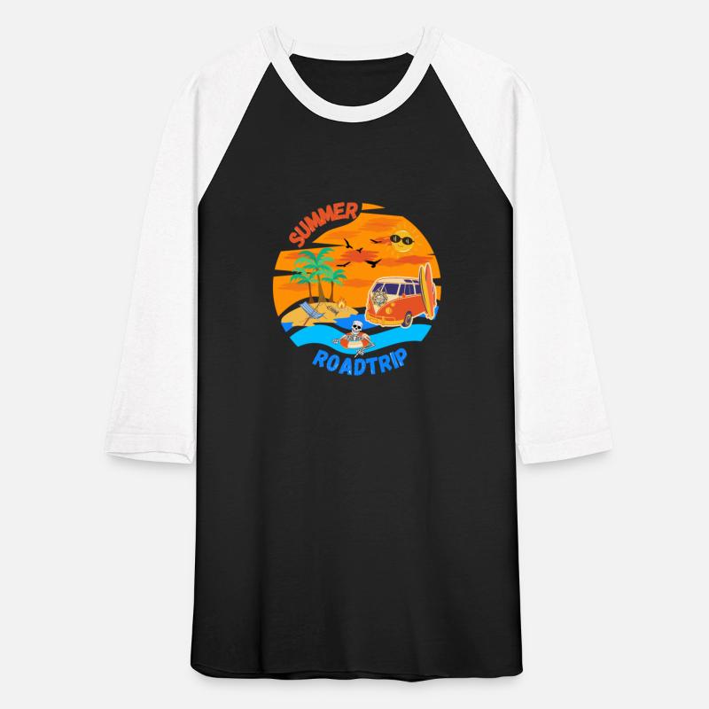 Summer Road Trip - Skeleton on Vacation