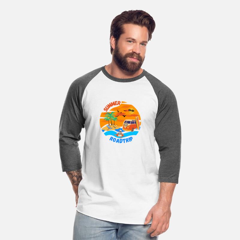 Summer Road Trip - Skeleton on Vacation