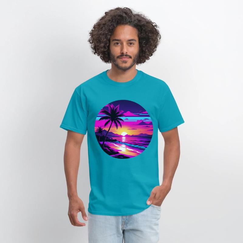 Summertime Vacation Beach Sunset