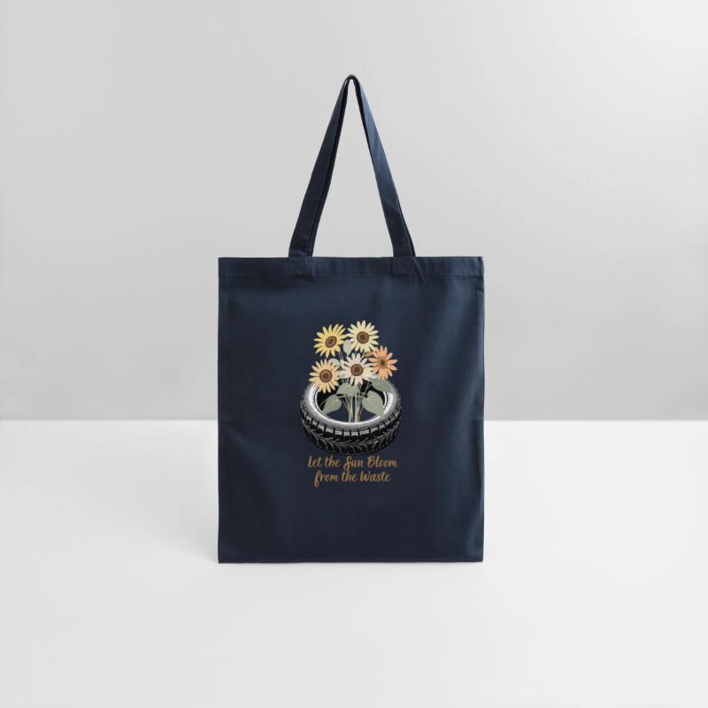 Sunflower Tire Eco Shirt Waste to Beauty Design