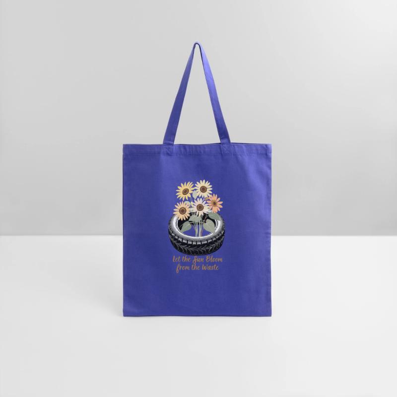 Sunflower Tire Eco Shirt Waste to Beauty Design