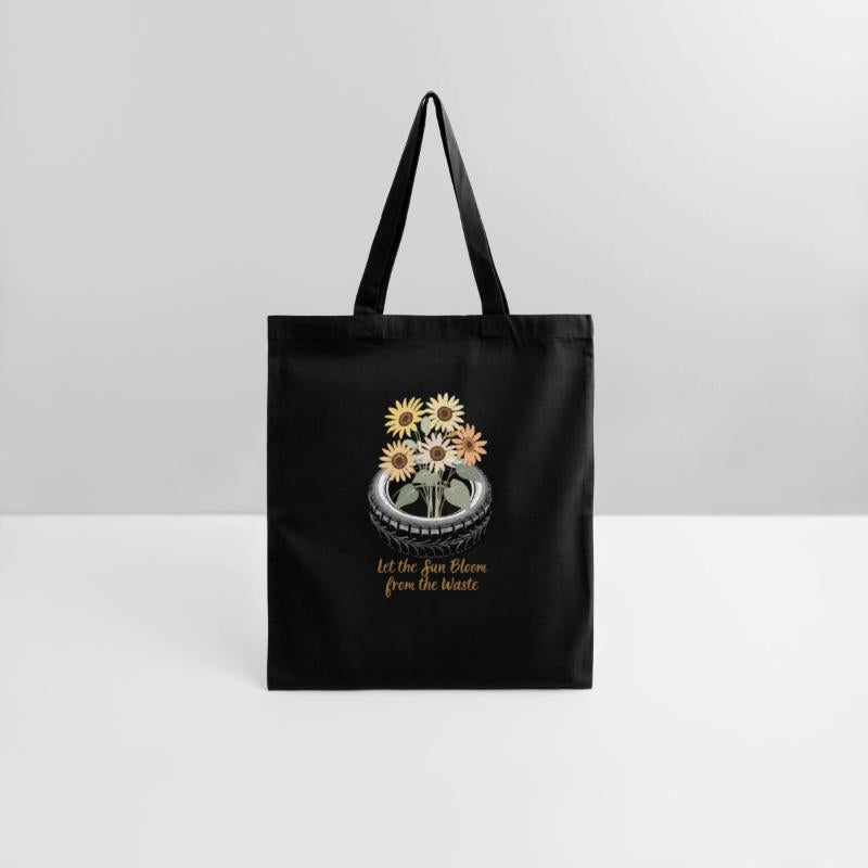 Sunflower Tire Eco Shirt Waste to Beauty Design