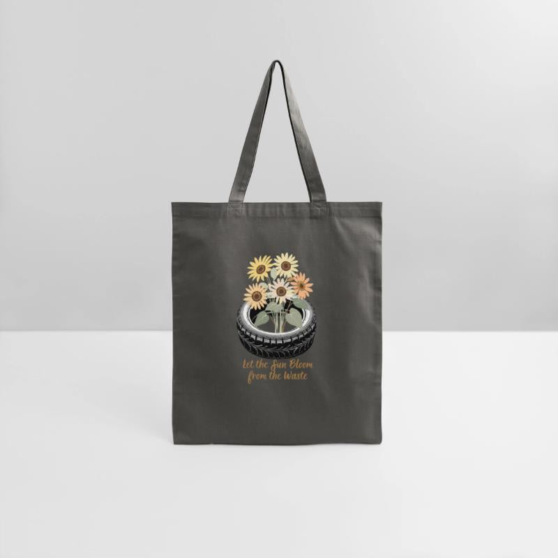 Sunflower Tire Eco Shirt Waste to Beauty Design