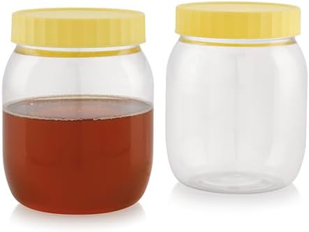 Sunpet 500 ML PLASTIC JAR CONTAINER | PACK OF 12 P - Top Rated