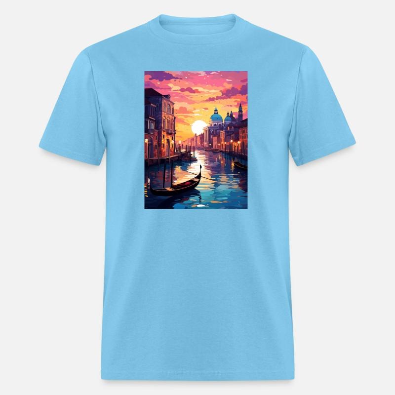 Sunset in Venice Italy