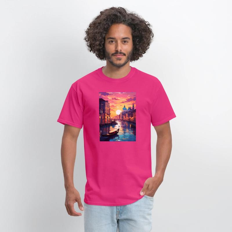 Sunset in Venice Italy