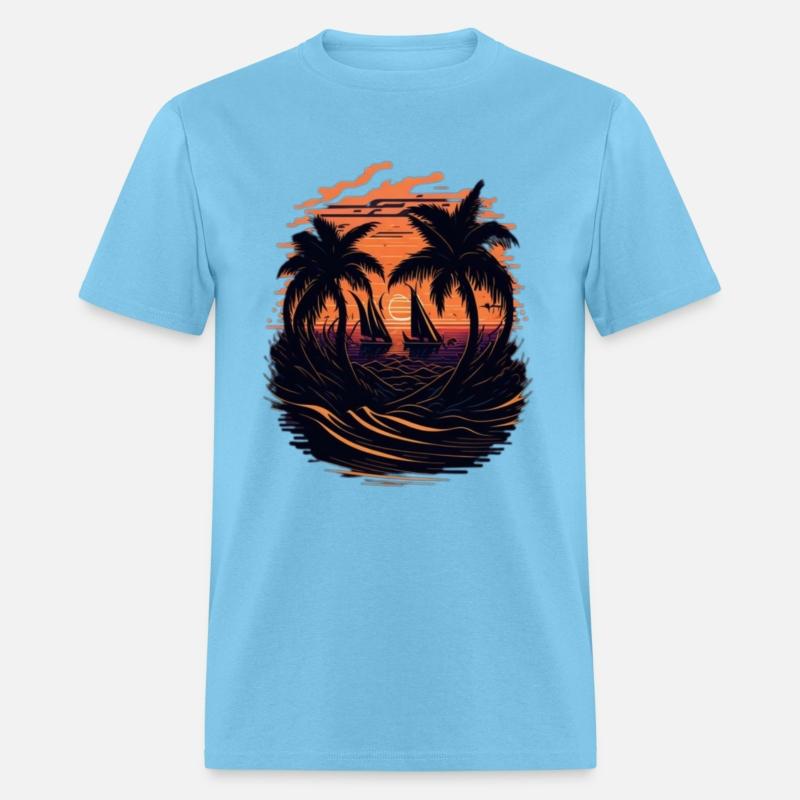 Sunset on the beach