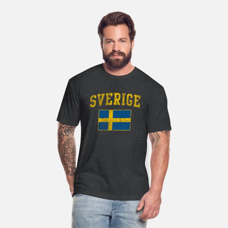 Sverige Sweden Flag Fade