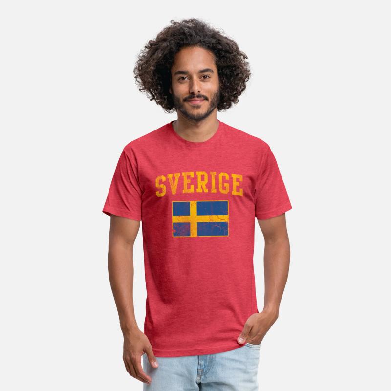 Sverige Sweden Flag Fade