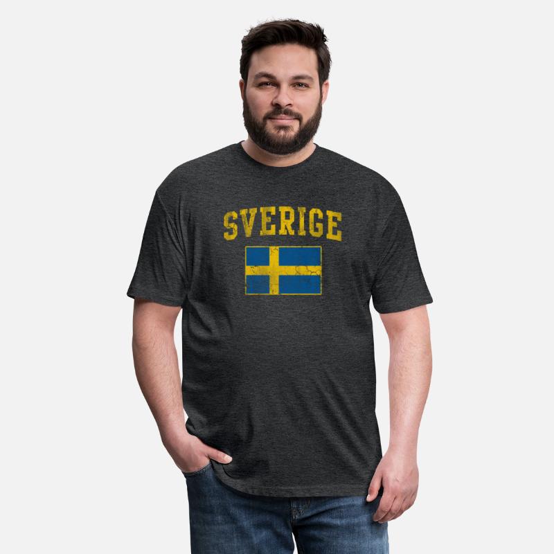 Sverige Sweden Flag Fade