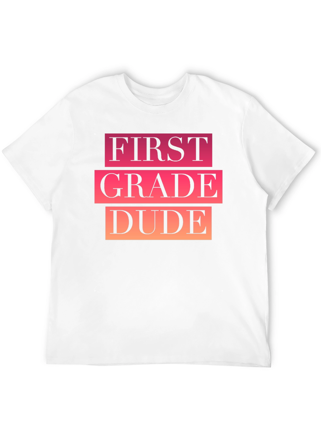 First Grade Dude T-Shirt - Back to School