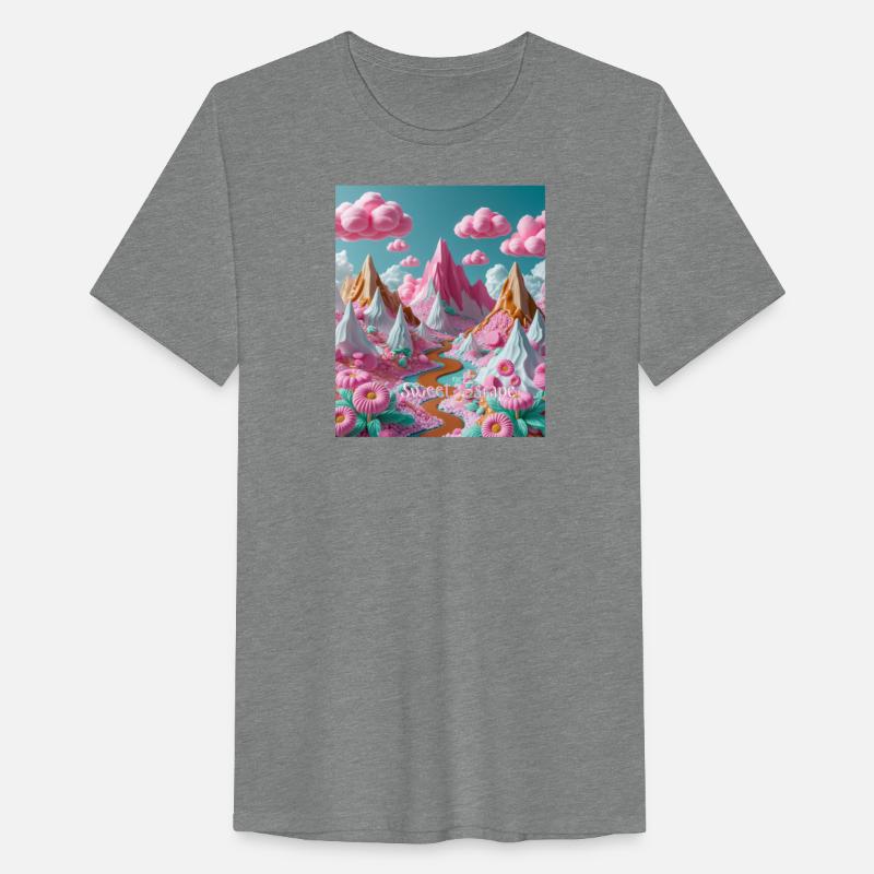 Sweet Escape T-Shirt Candycore Mountain Landscape